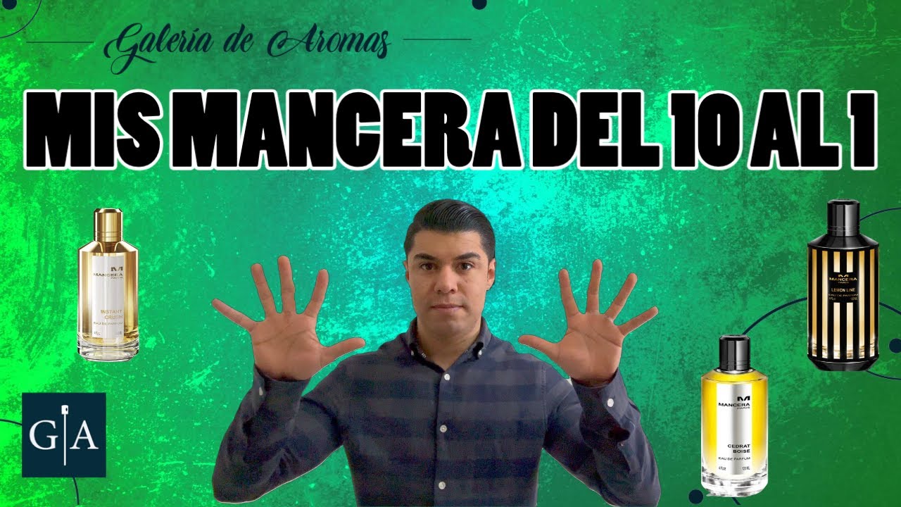 🔥💎 MIS MANCERA del 10 al 1. Mis perfumes favoritos de esta casa. 🔥💎