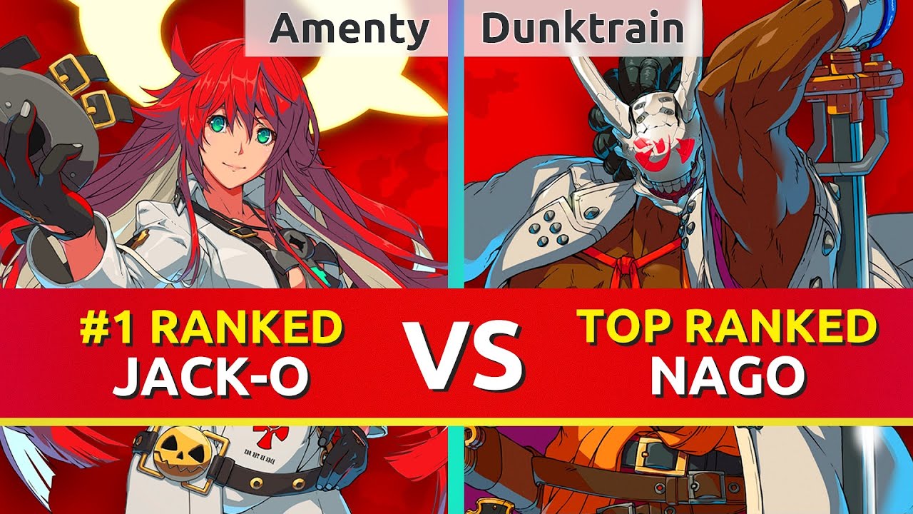GGST ▰ Amenty (#1 Ranked Jack-O) vs Dunktrain (TOP Ranked Nagoriyuki). Guilty Gear Strive