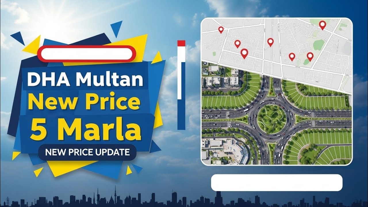 DHA Multan 5 Marla Plot Latest Price Update 2026 | Investment  Overseas Pakistanis | Shahid Khokhar 
