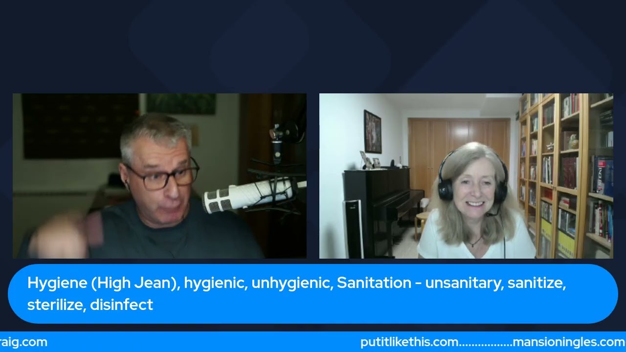 Learn Hygiene Vocabulary & Expressions  English Live Class for ESL Learners