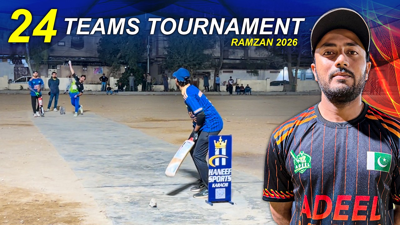 24 Teams Ke Tournament Mein Ahmed Ne Apni Shandaar Batting Se Home Crowd Ke Dil Jeet Liye !! 😍