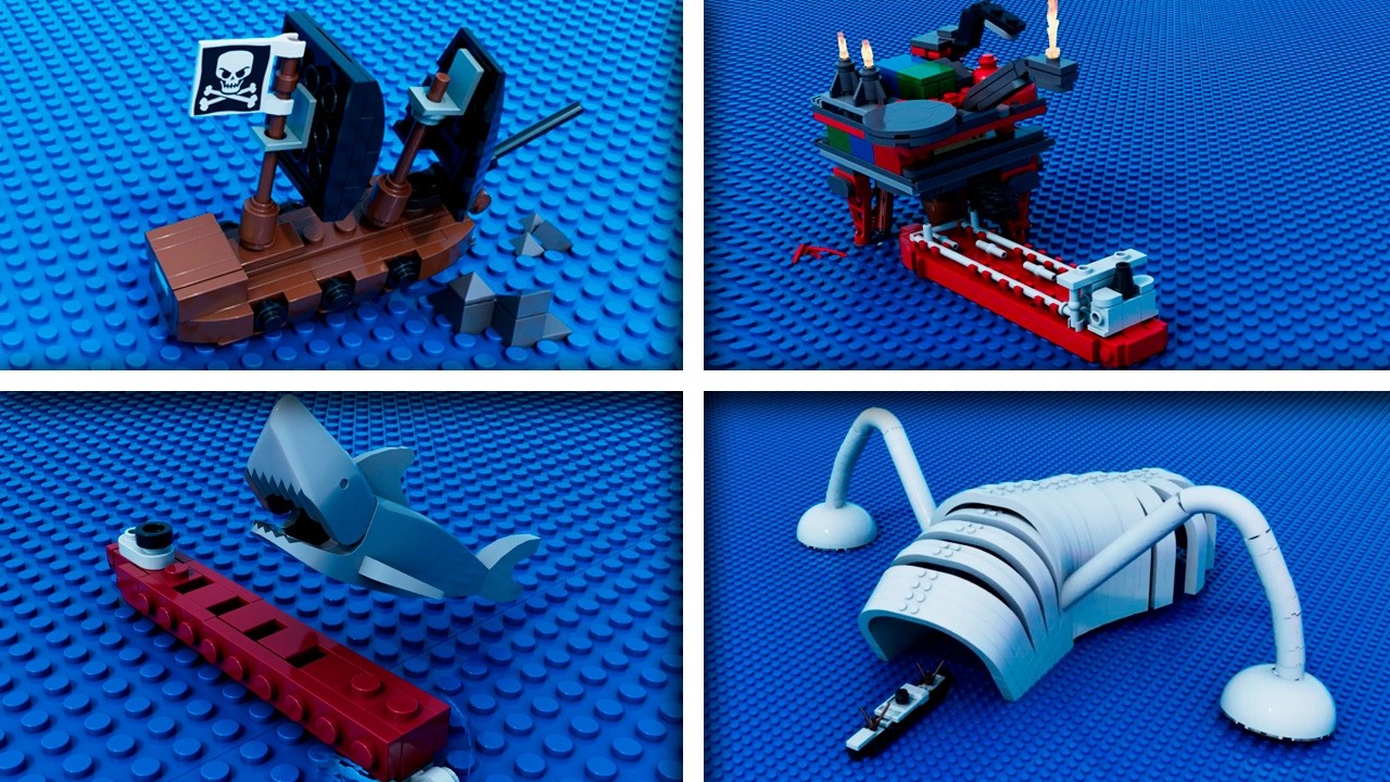 LEGO Mini Ship Disasters (Part 3) | Animation