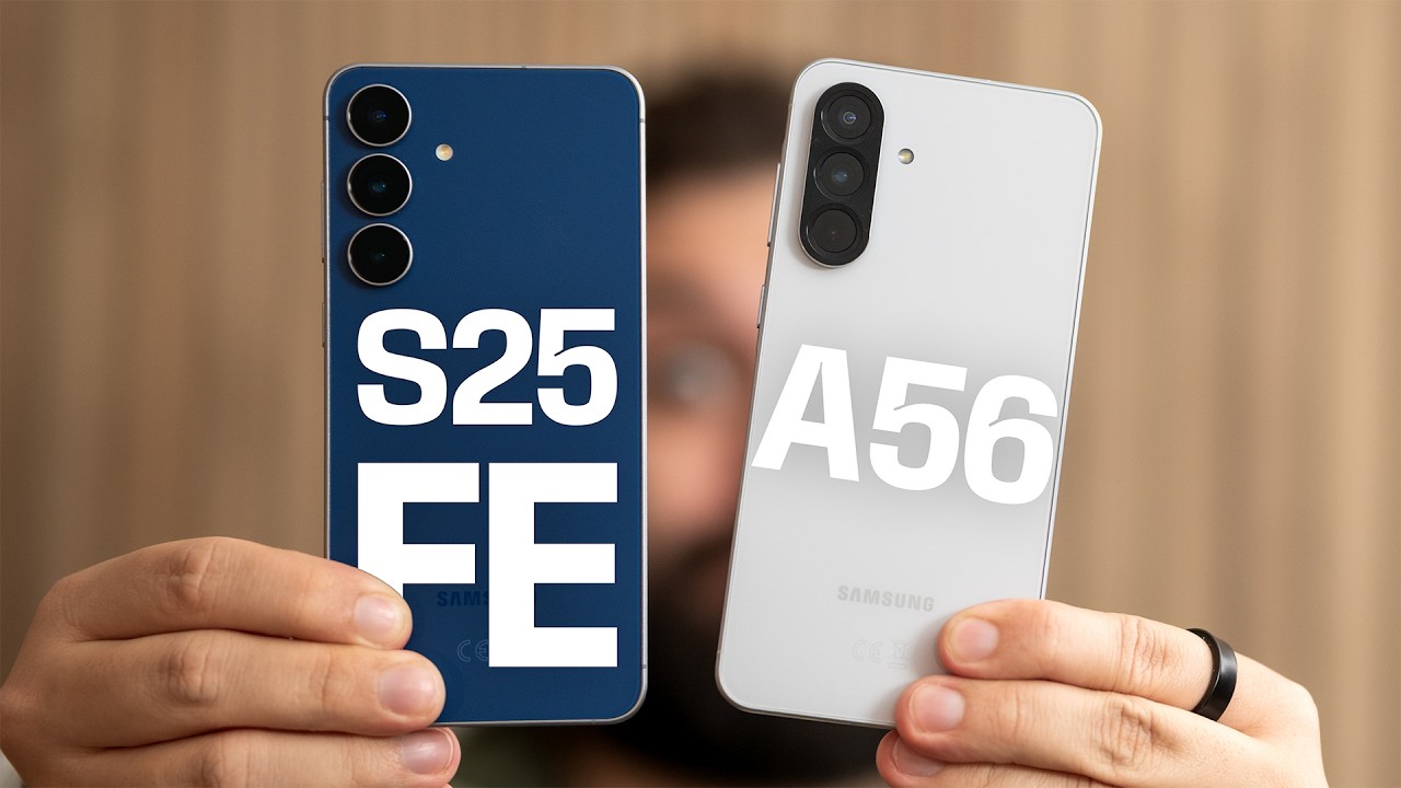 Samsung Galaxy S25 FE vs Galaxy A56, ¿vale la pena gastar 300 euros más?