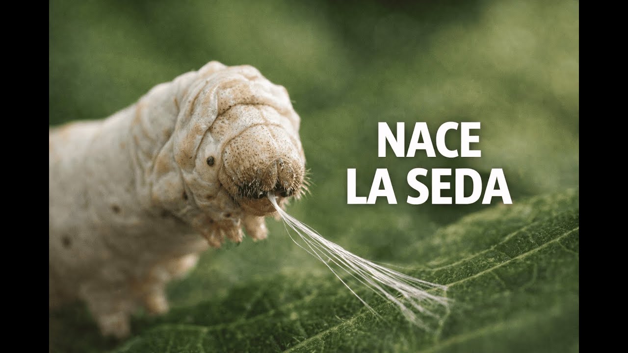El increíble proceso del gusano de seda🪱