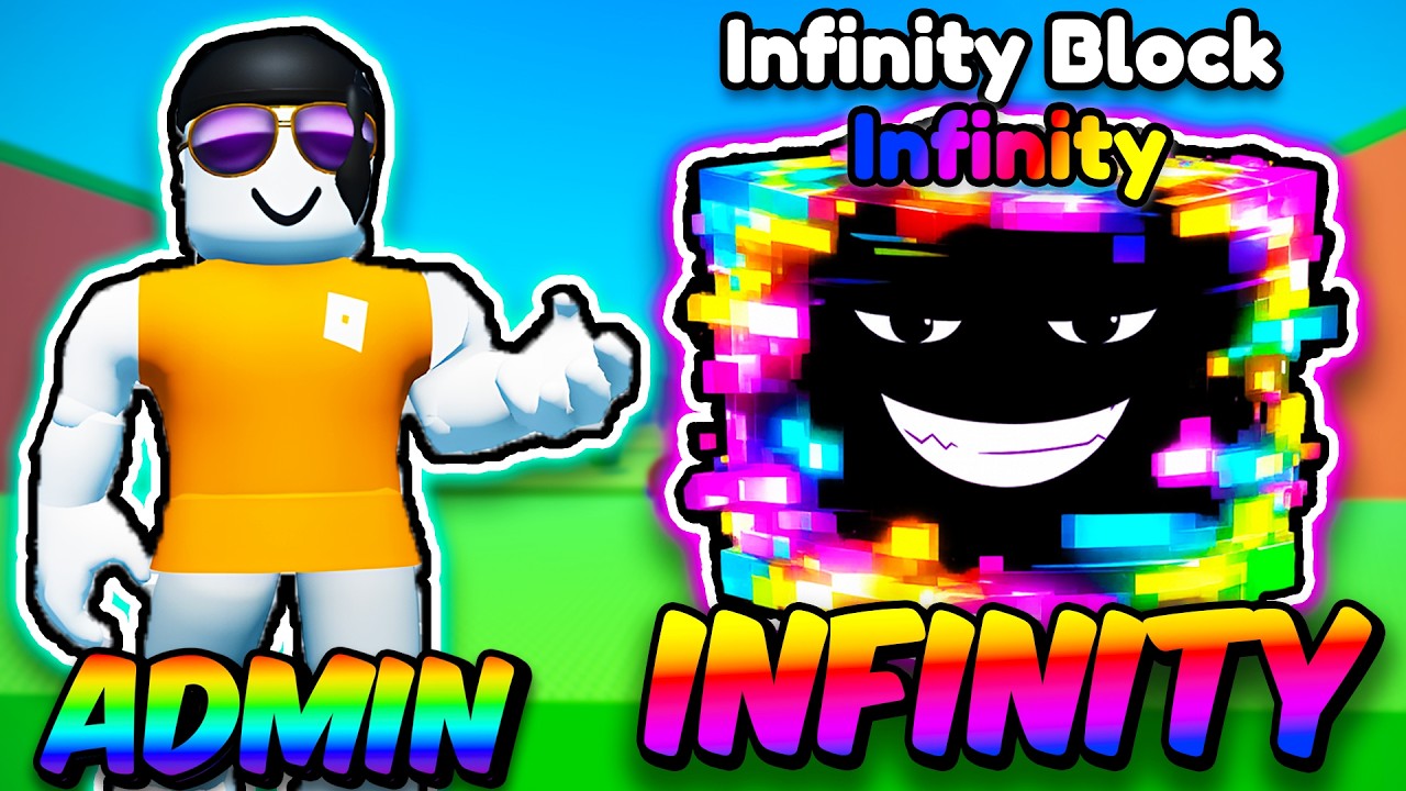 ADMİN SERVERİME GELDİ! SINIRSIZ İNFİNİTY LUCKYBLOCK!