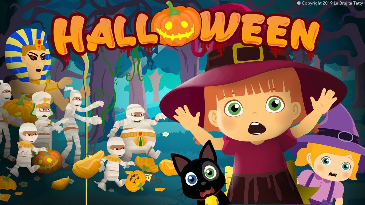 छोटी चुड़ैल Tatty और उसके दोस्त हैलोवीन का पर के बारे में मजेदार कहानी|🎃 Bachchon ke lie kahaniya