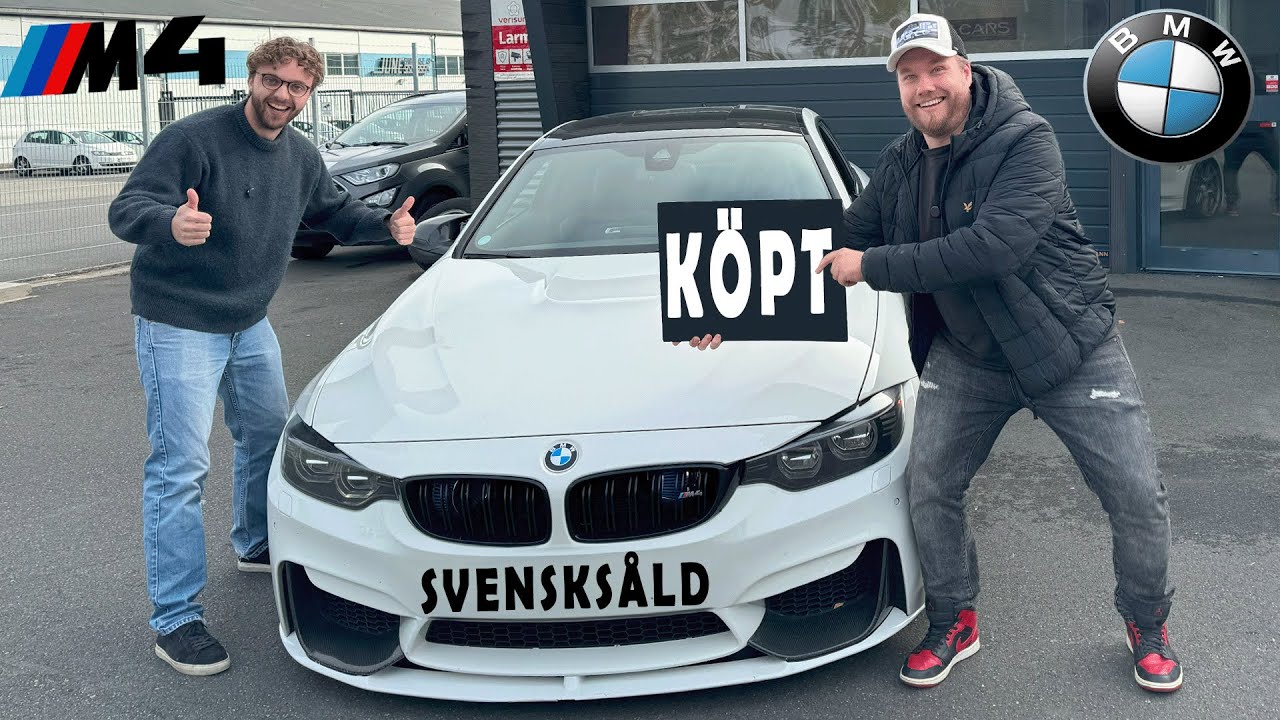 Vi Köper Europas Billigaste BMW M4 med 26 000 mil!