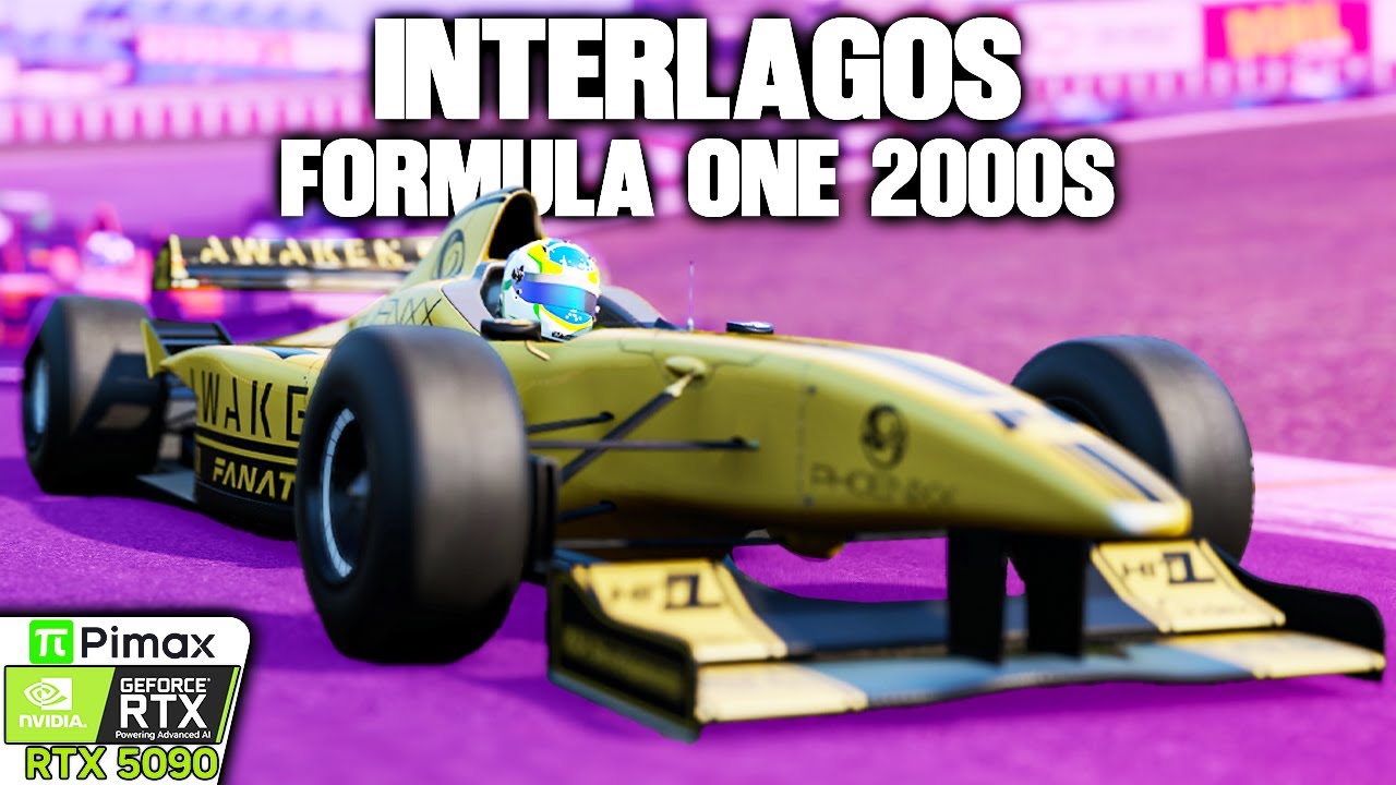 Interlagos Formula One Early 2000s | RTX 5090 Pimax VR