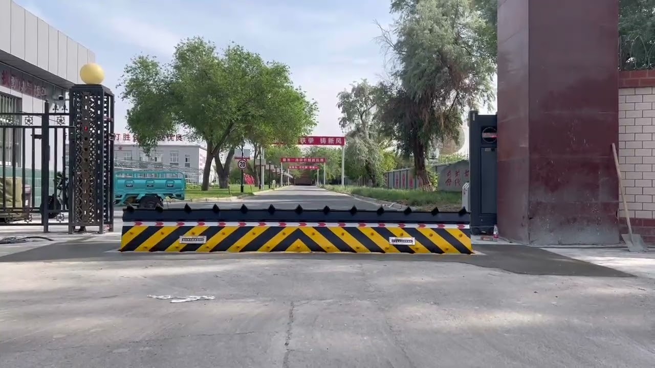 Hydraulic Road Blocker System | High Security Anti-Ram Barrier for Critical Facilities