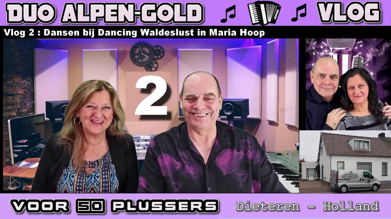 Duo Alpen-Gold - Vlog 2 - Dansen bij Dancing Waldeslust in Maria Hoop