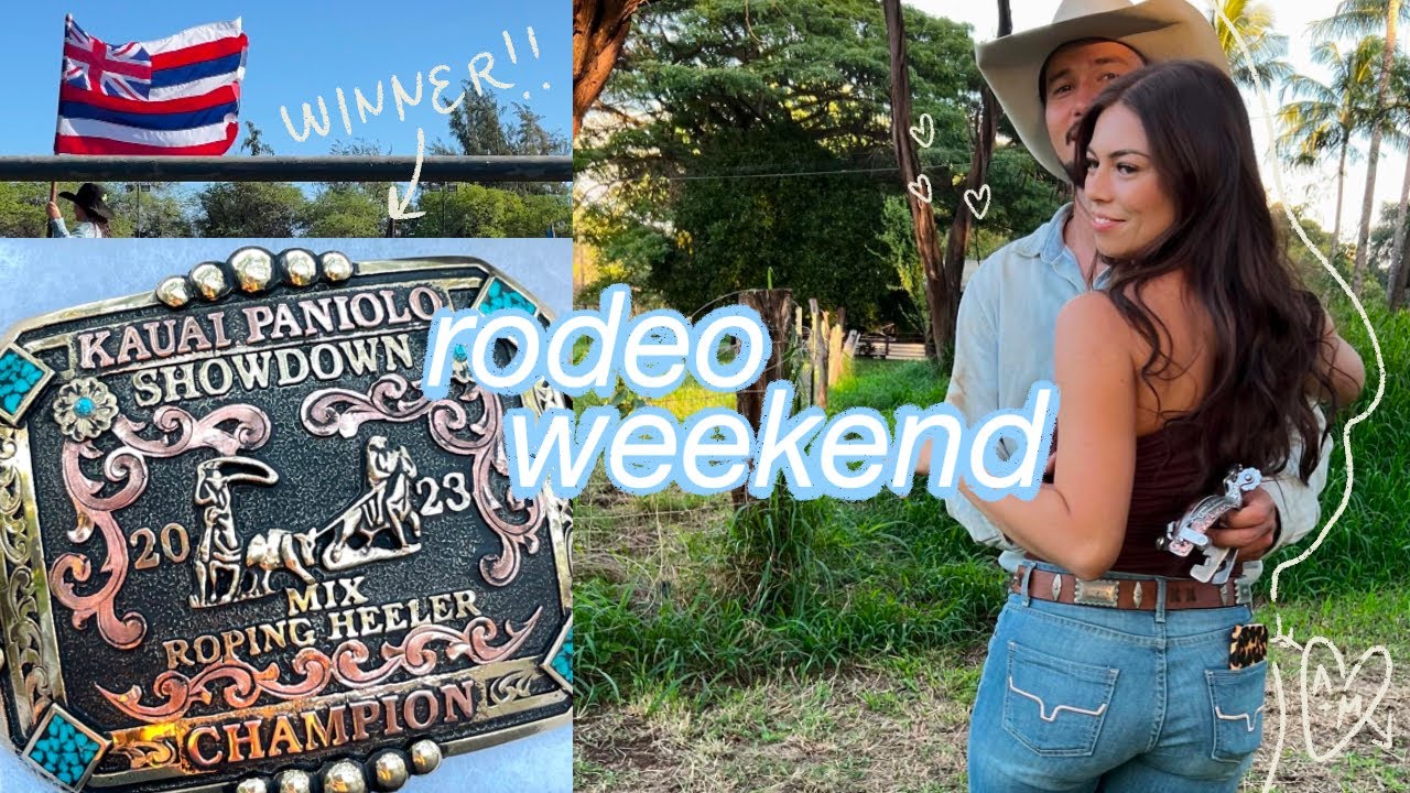 Rodeo Weekend on Kaua'i - come with me
