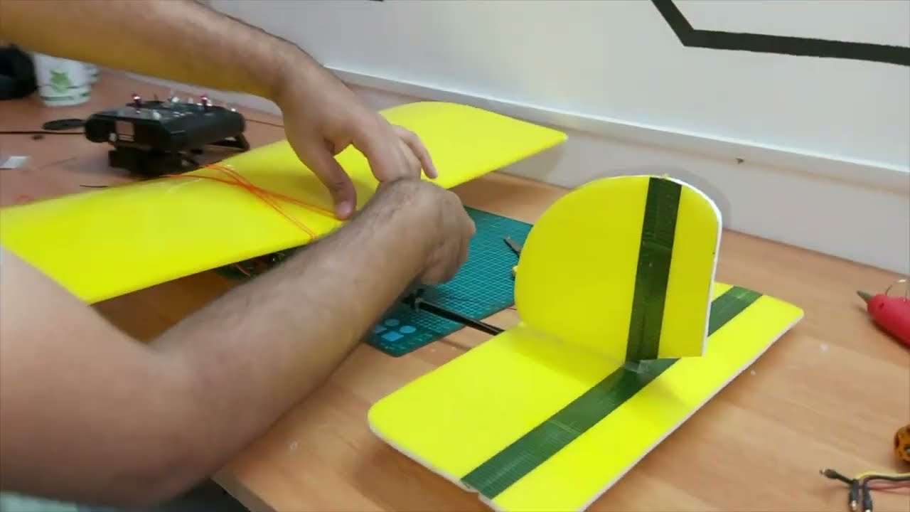 Slow stick RC plane build guide/tutorial