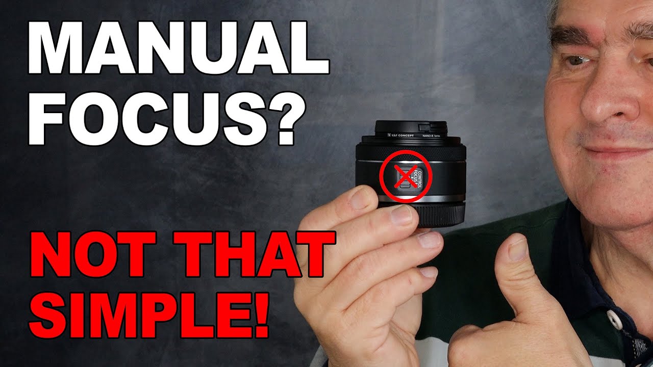 Canon RF 50mm Easy Manual Focus FIX