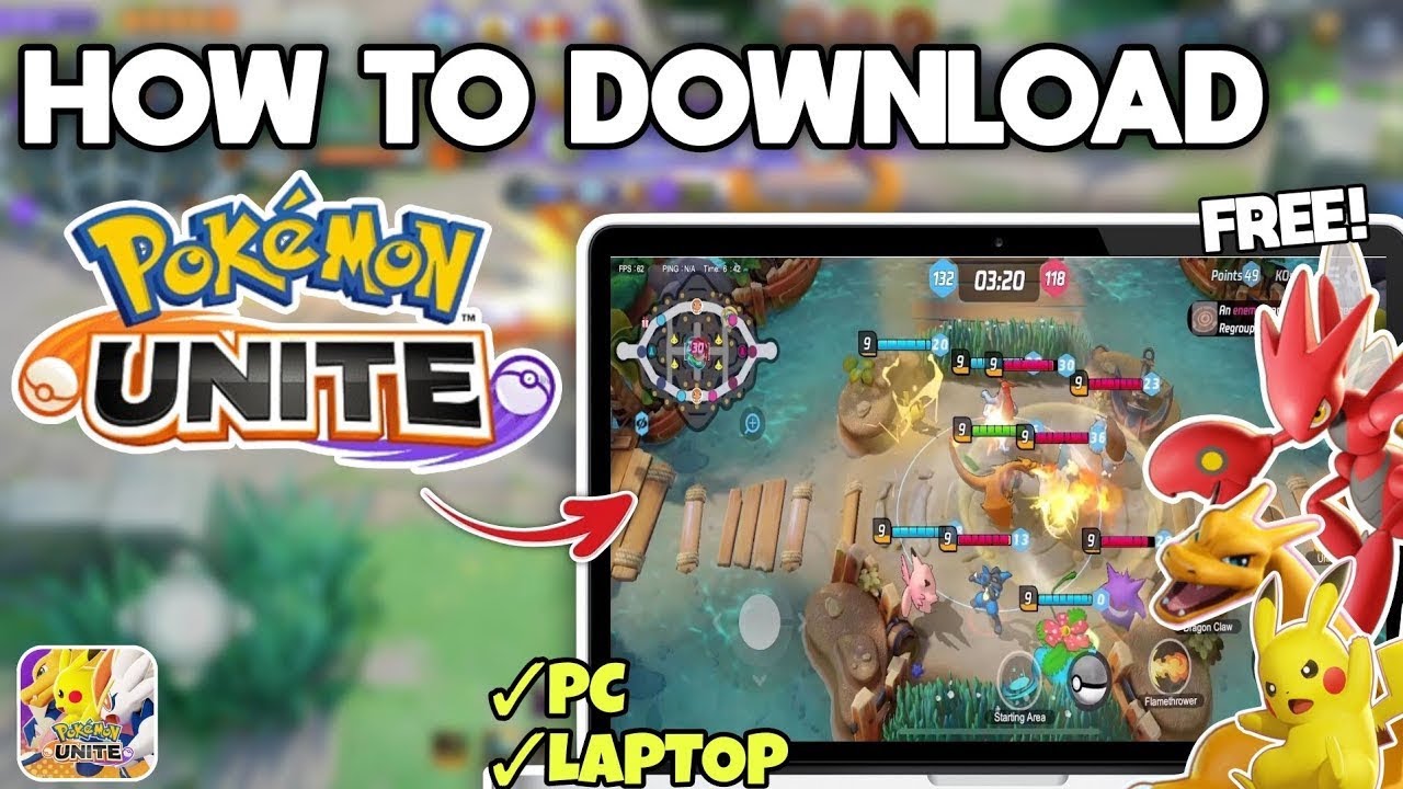 Как скачать и играть в POKEMON UNITE бесплатно на ПК или ноутбуке &mdash; простое пошаговое руководство...