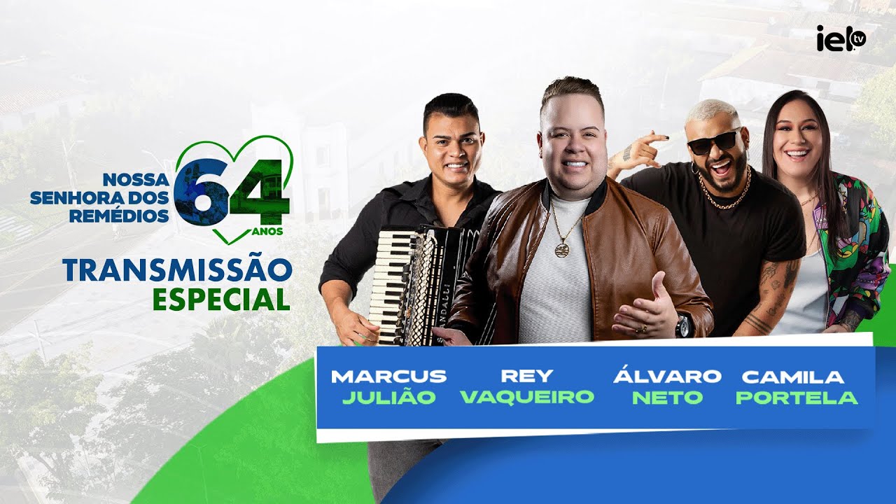 REY VAQUEIRO NA FESTA DE 64 ANOS DE NOSSA SENHORA DOS REM&Eacute;DIOS | TRANSMISS&Atilde;O ESPECIAL