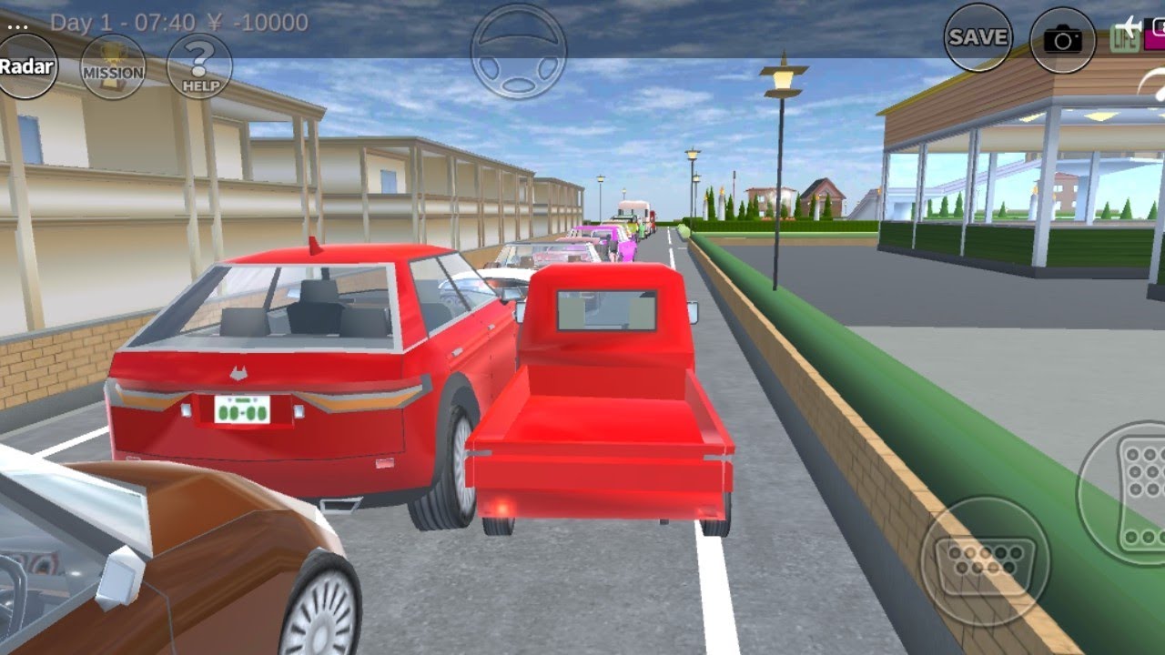 Sakura school simulator super car collection😱🚒😱