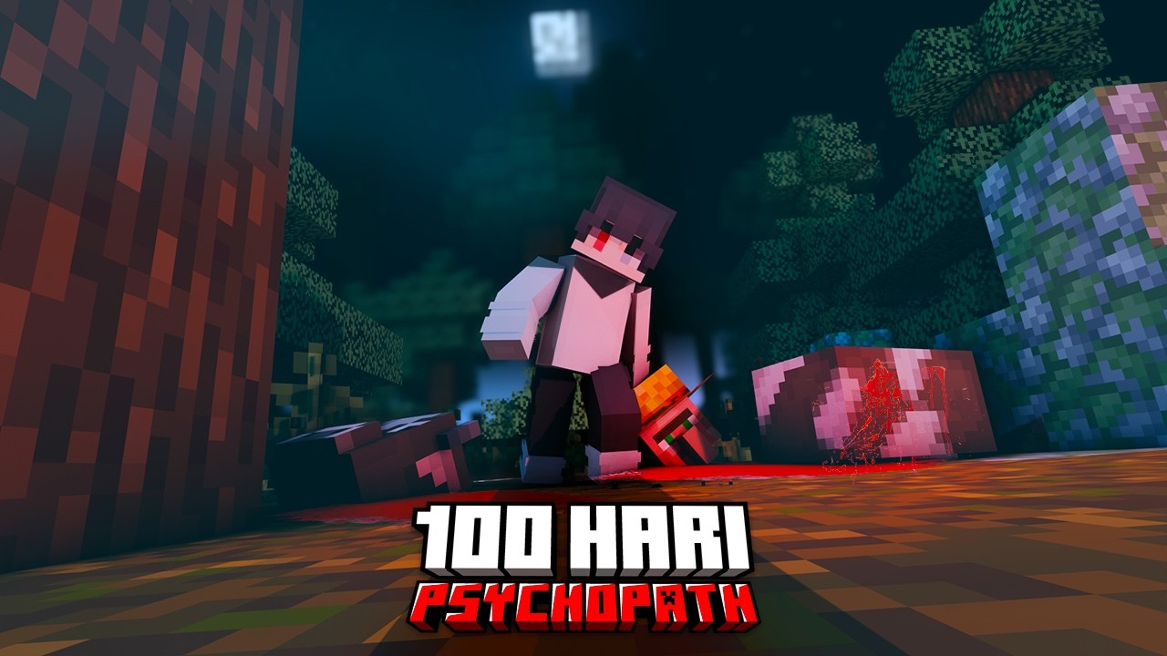 100 Hari di Minecraft Psychopath