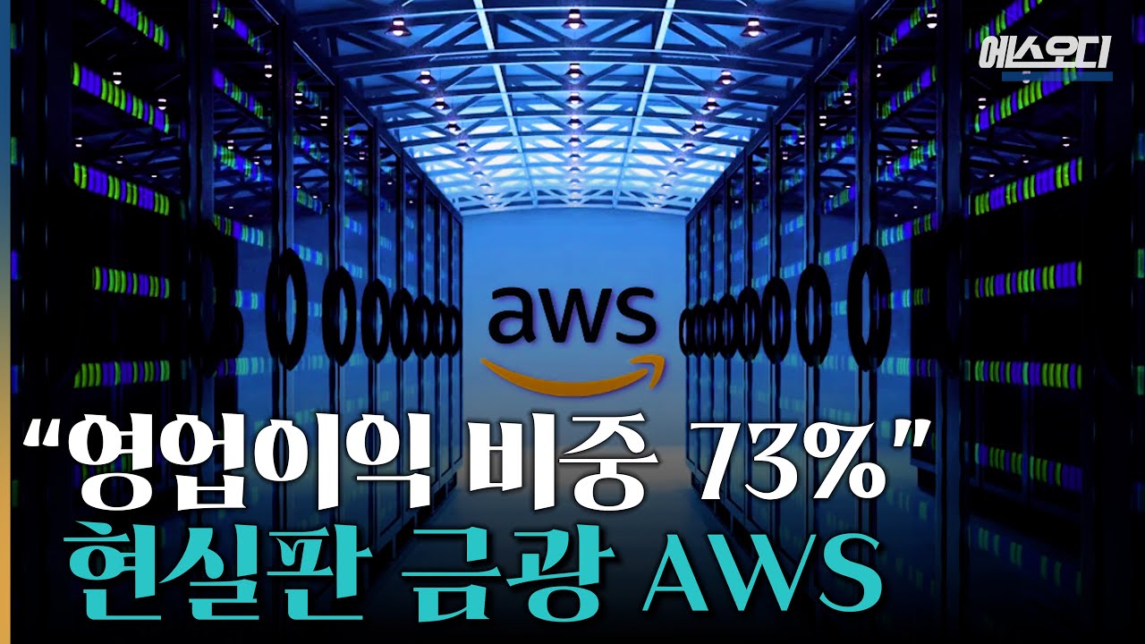팔면 팔수록 미치도록 남는다. AI 시대 역대급 금광 AWS