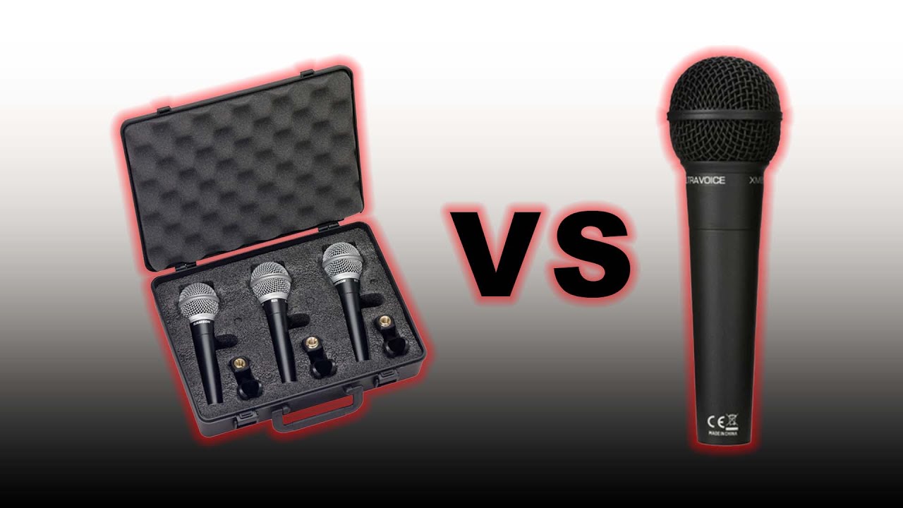 Samson R21 vs Behringer XM8500 Ultravoice (Raw & AIR)
