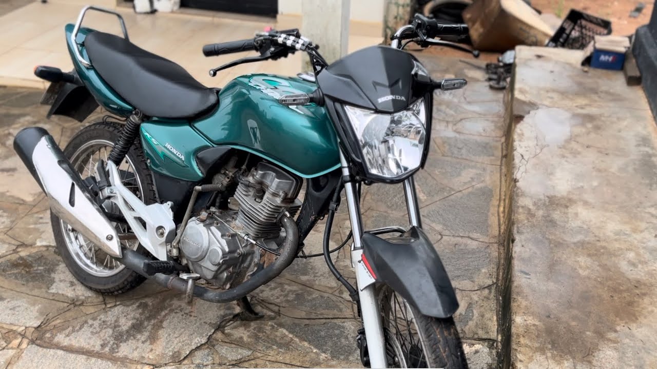 Coloquemos a bengala da 160 na titan 125 do meu amigo🫢será que ficou bom?🔥