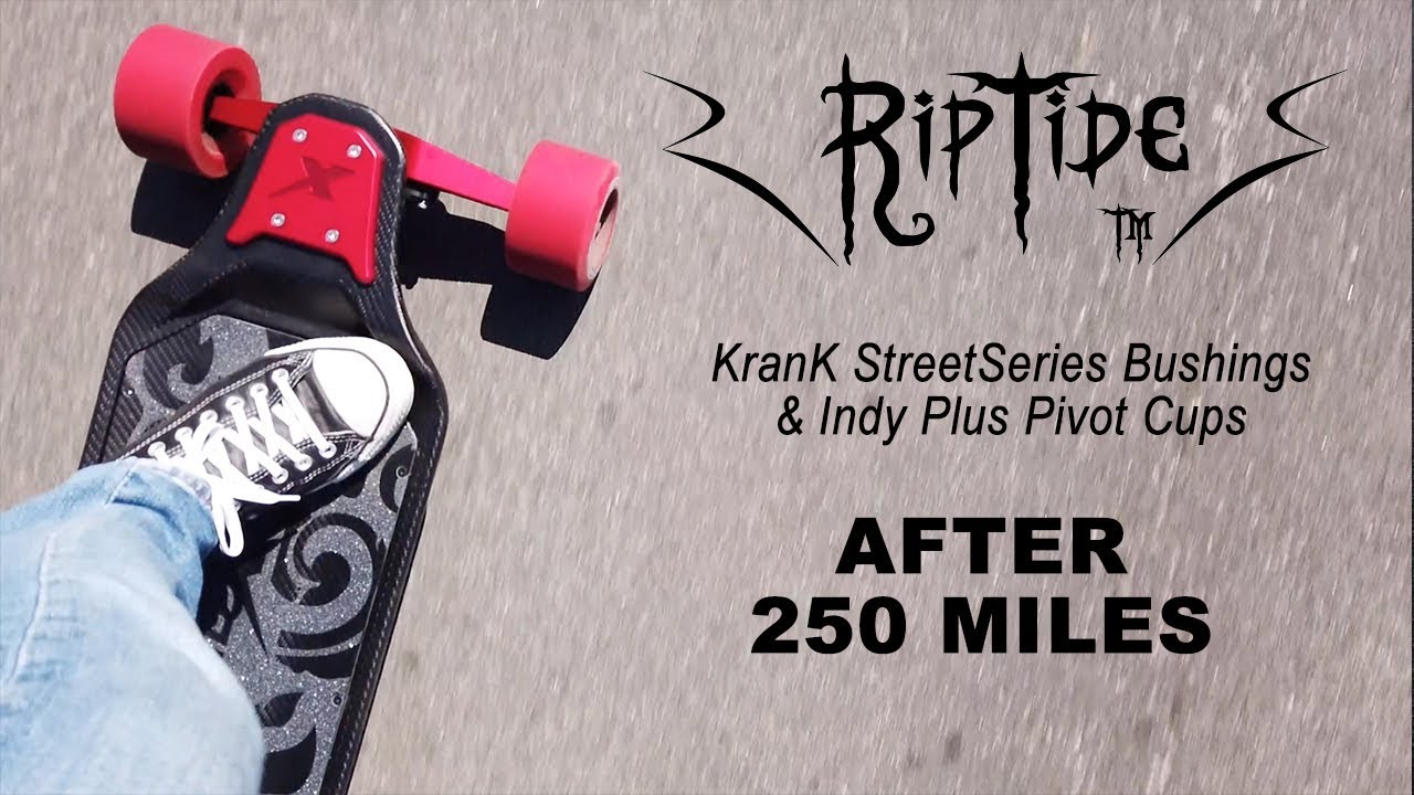 RipTide Krank StreetSeries bushings & Indy Plus pivot cups review