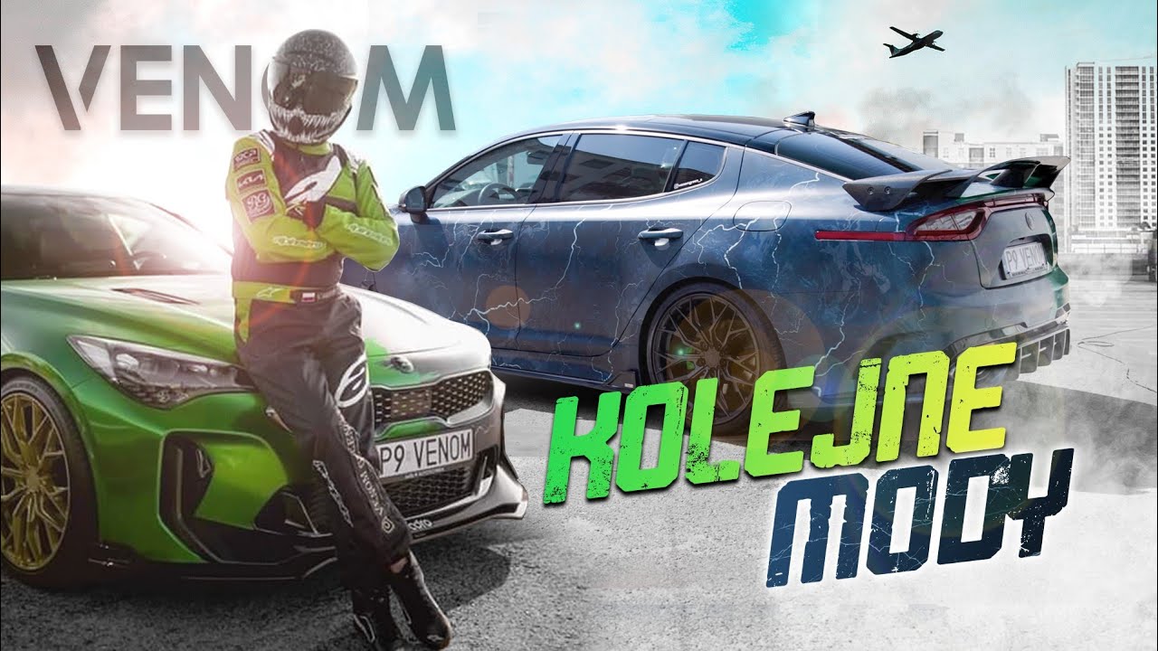 Kia Stinger - Venom Green kolejne mody