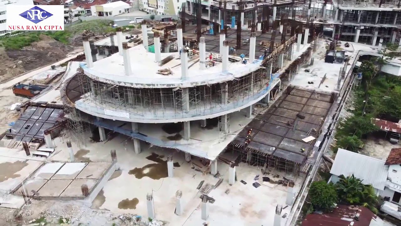 Progres 9 Januari 2021 Proyek Lampung City Superblock Teluk Betung