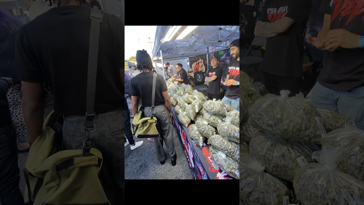 KushStock on Saturday in DTLA to start my birthday week #trapfest #cannabisswapmeet #weedsesh