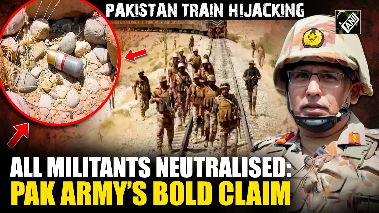 &ldquo;Precision targeting&hellip;&rdquo;, Army gives major update on Pakistan train hijack by BLA | Jaffar Express