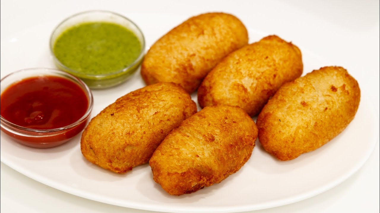 Bread Rolls Recipe - Crispy Monsoon Snack Roll - CookingShooking