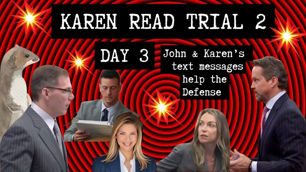 LIVE💥Karen Read Trial 2💥Day 3💥John's Text Messages to Karen Reveal Their Dynamic💥A Win for Defense💥