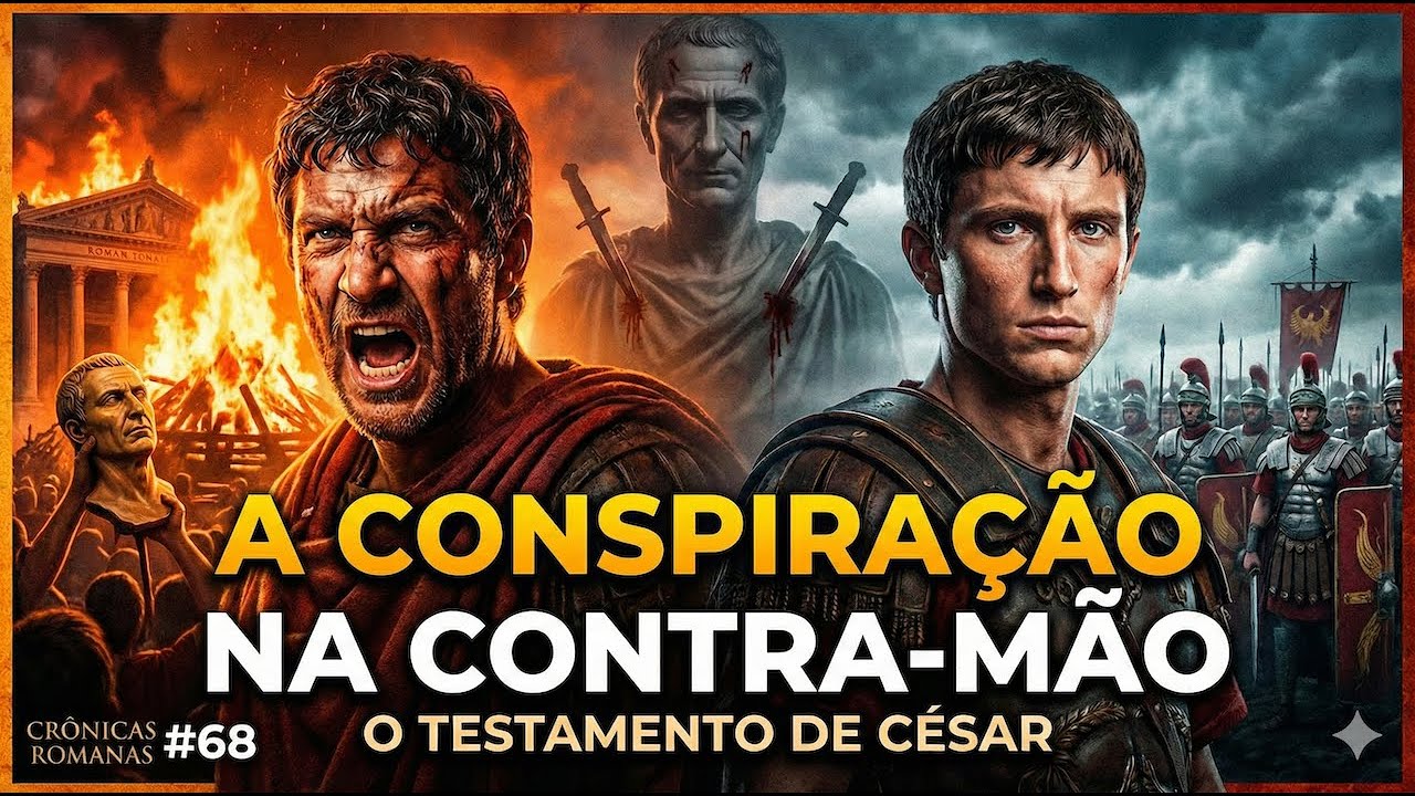 A Conspiração na Contra-Mão e o Testamento Político de um Génio - Episódio 68 Crônicas Romanas