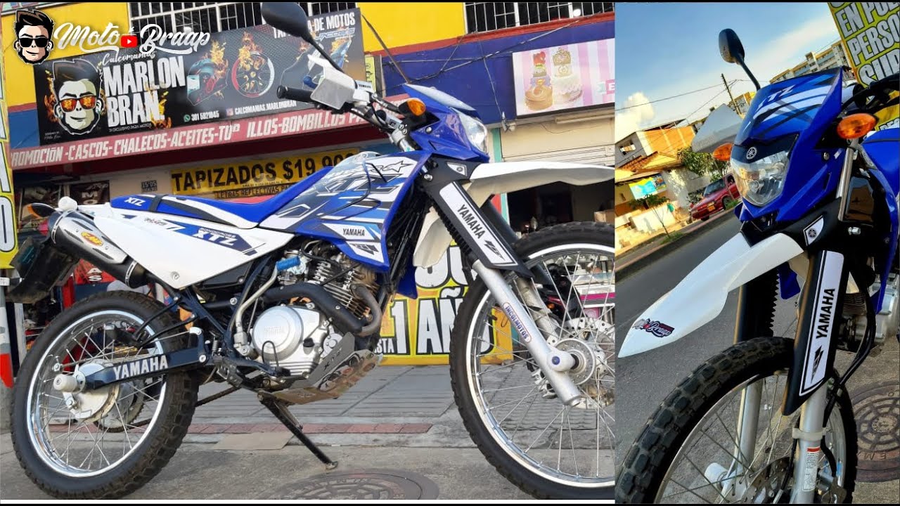xtz 125 pipeta, súper lander y accesorios melos melos