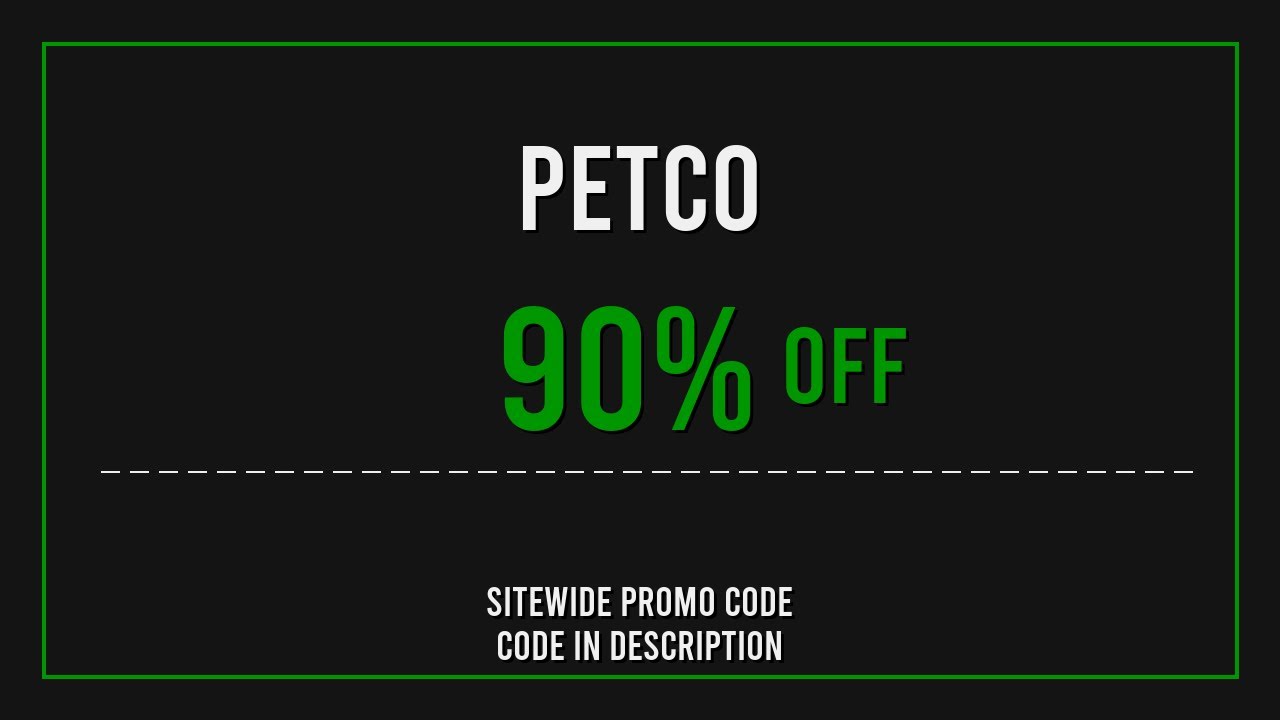 Petco Promo Code 2025 March