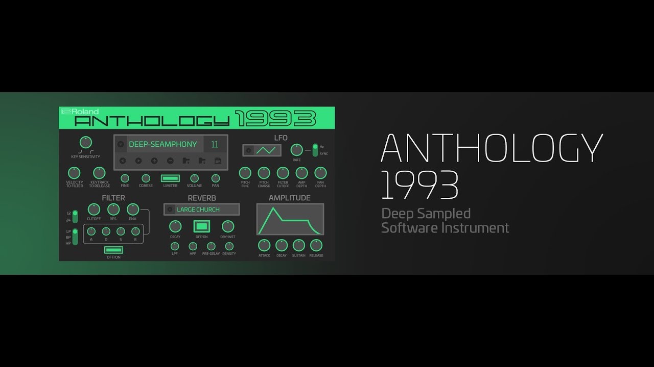 Roland Anthology 1993 Vol.2 - Presets preview