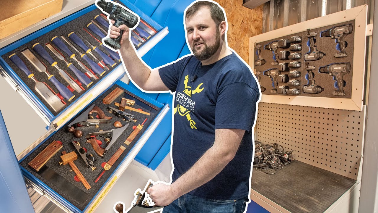 Organising My Tools THE BEST WAY with Shadow Foam!
