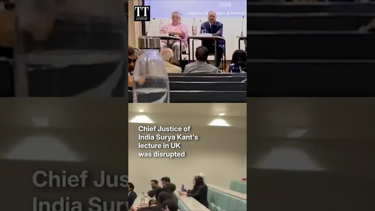 CJI Surya Kant Confronted in UK University on 'Cockroach' Remark #cji #cockroachjanataparty #cjp