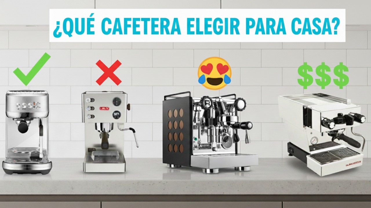 ✅ MEJORES Cafeteras Espresso para CASA 🏆 | Por RANGO de PRECIOS
