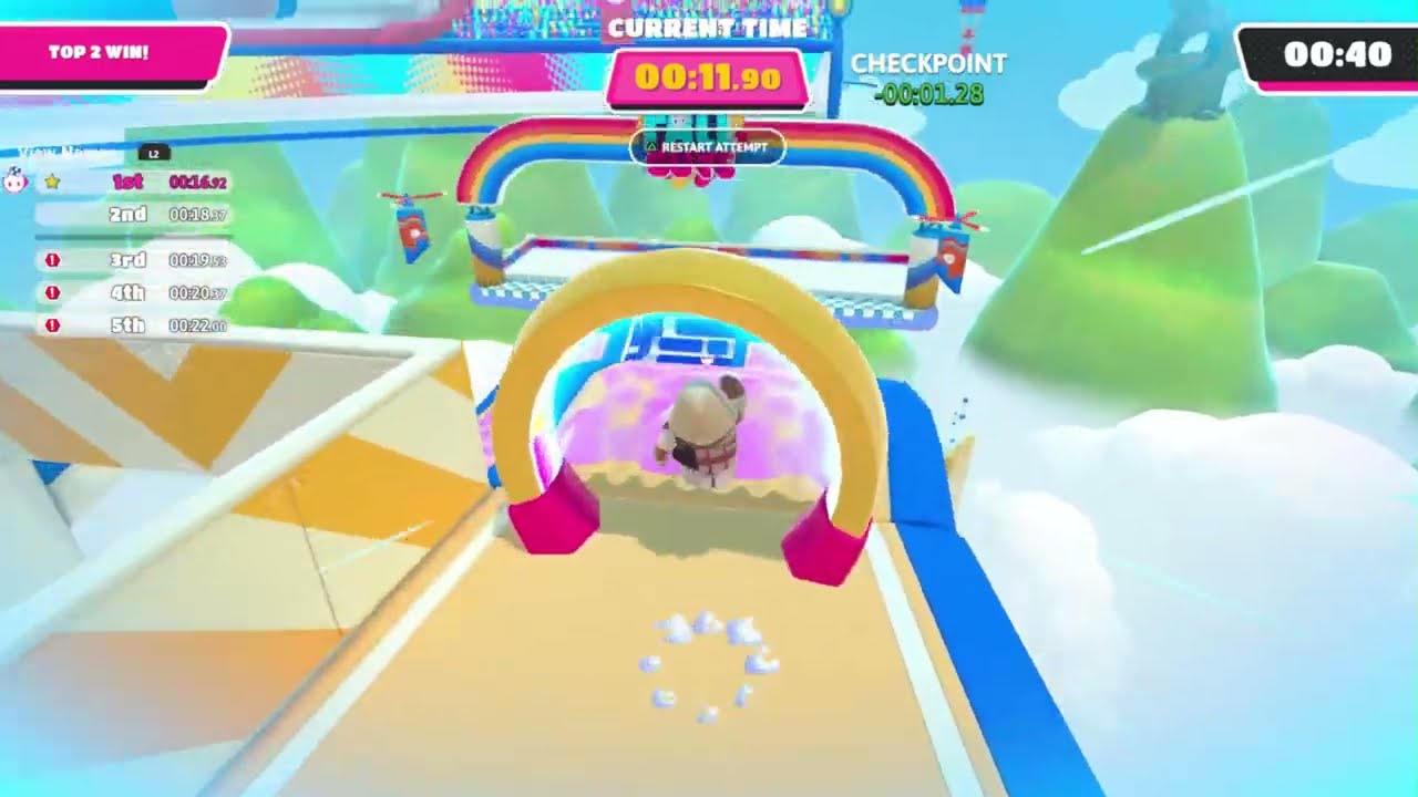Time attack Track Attack 16.36s (Former Glitchless Minus bubbles World record)
