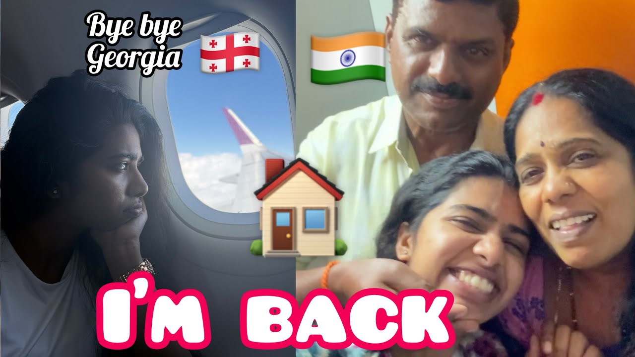 I am back home || no going back again || my parents are happiest 