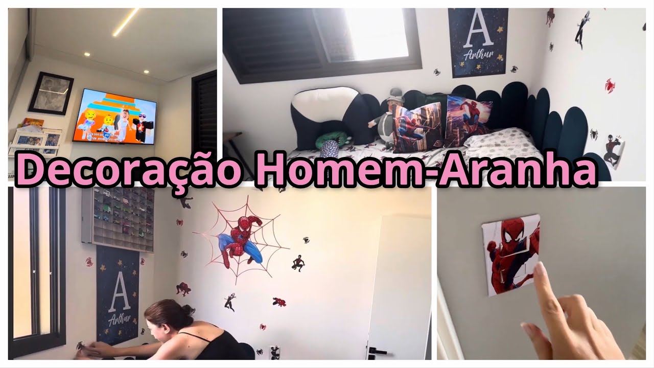 Quarto Infantil do Homem-Aranha | Decoração | Juliana Gomes