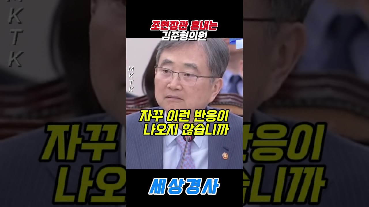 조현장관 혼내는김준형의원..#엠키타카 #김준형 #이재명 #이스라엘