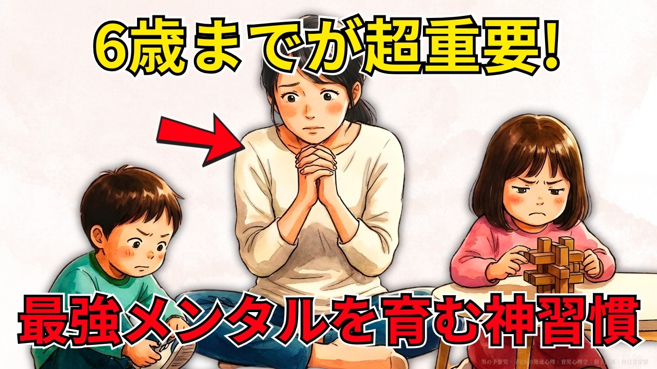 心が「絶対に折れない子」の親がやっている意外な習慣。6歳までの関わり方で変わる【育児心理】