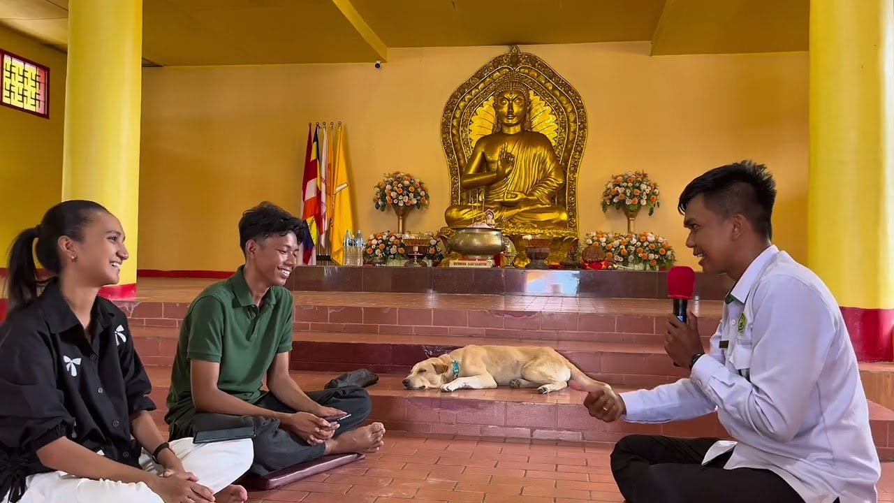 Mengenal agama budha (vihara) yang ada di ambon! Kunjungan dari siswa/i SMAN 1 AMBON