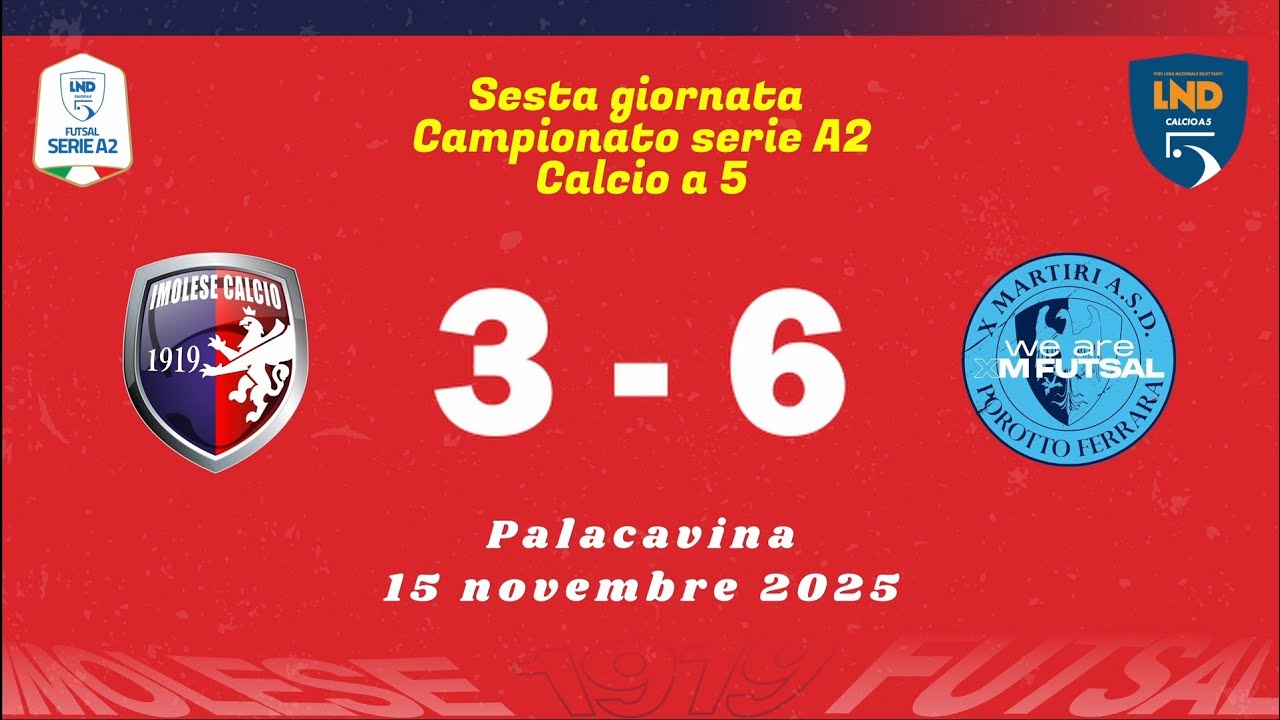 Highlights Imolese - X Martiri 3-6