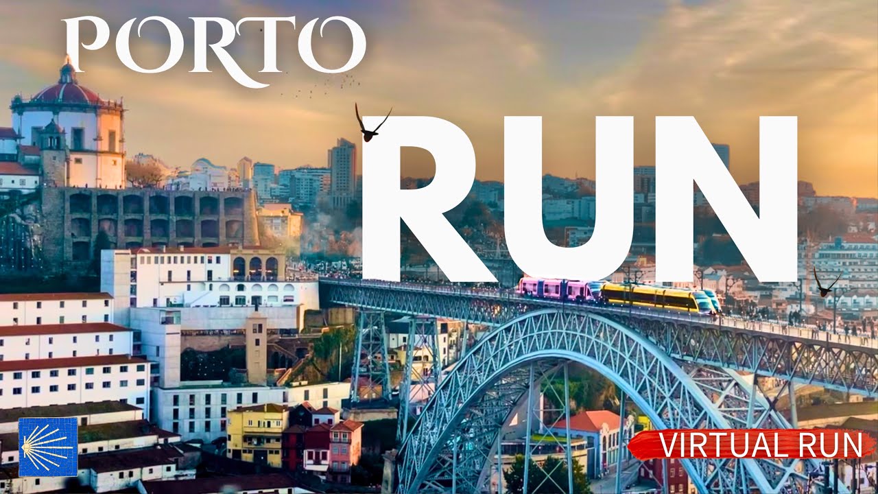 Virtual Run Along the Douro River in Porto