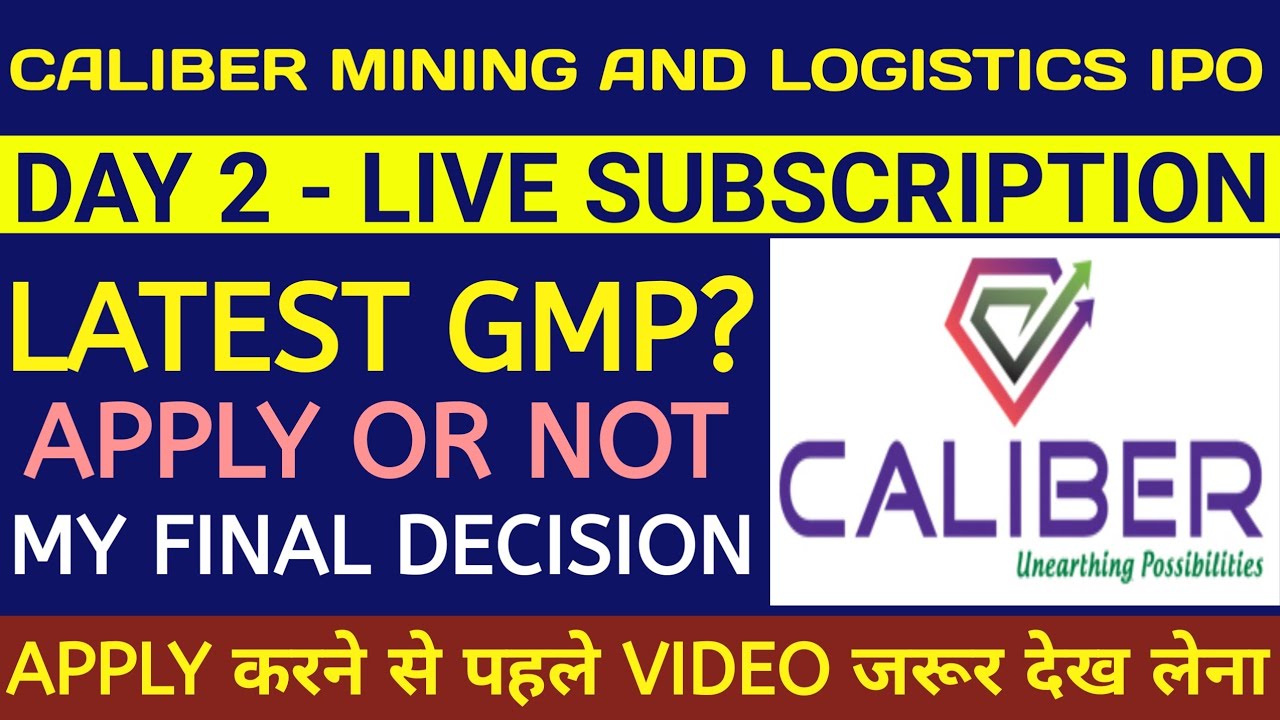 Caliber Mining And Logistics IPO 🔴Caliber Mining And Logistics IPO Review 🔴Caliber Mining IPO Review