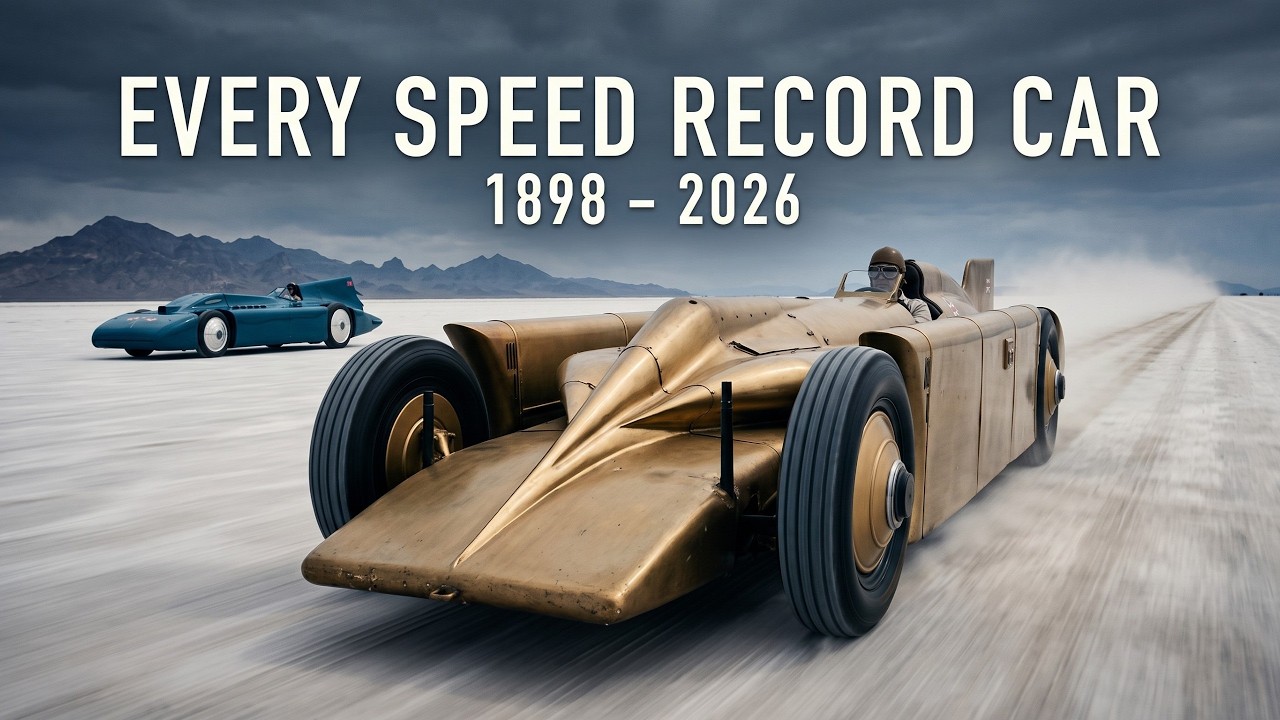 Every World Land Speed Record Car (1898&ndash;2026)