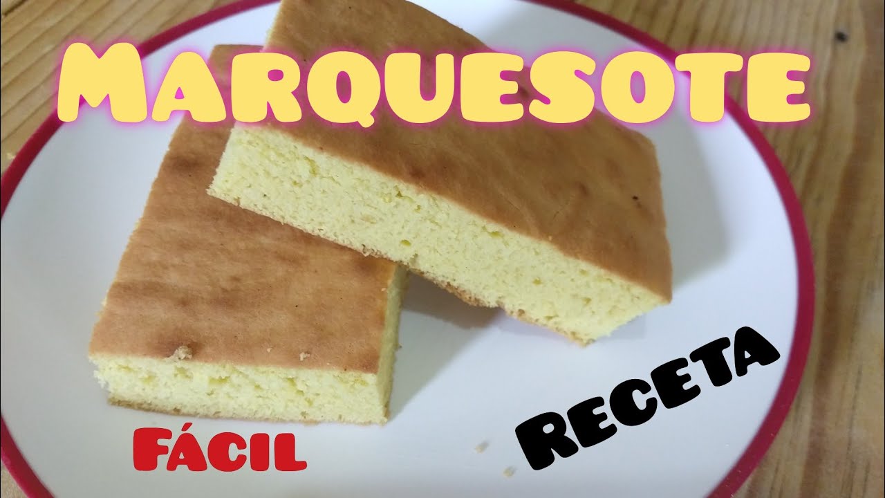 cómo hacer marquesote pan de pueblo súper esponjoso