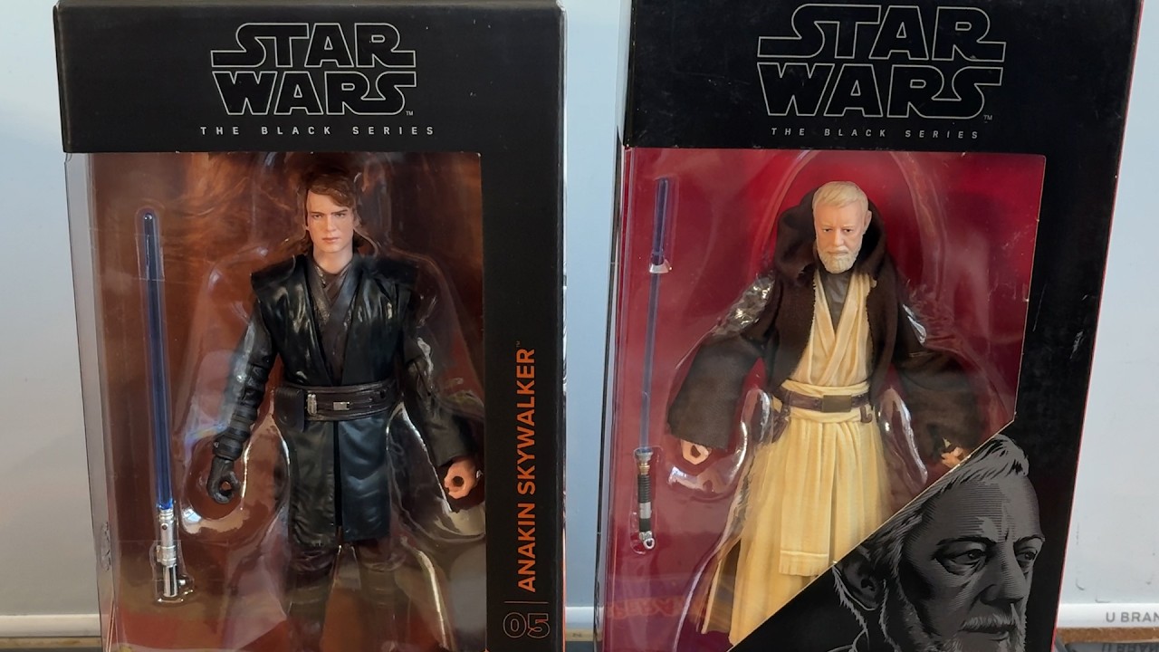(PT-BR) ANAKIN SKYWALKER & OBI-WAN KENOBI REVIEW STAR WARS BLACK SERIES